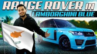 Cyprus Gets Bold: Lamborghini Style on a Range Rover! Rare People Dare to Stand Out