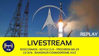 Roscosmos - Soyuz 2.1a - Progress MS-29 - LS 31/6 - Baikonur Cosmodrome KAZ - November 21, 2024