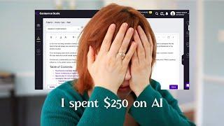 Content at Scale AI Review (I spent $250 on this?!)