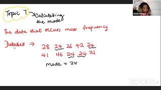 Foundation Maths - Mean Median Mode