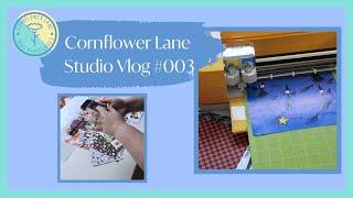 Studio Vlog #003 | Putting together my Halloween 'Trick Or Treat' journaling kits | Cornflower Lane