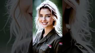 Beautiful Female Soldier Singing "KATYUSHA" #militarywoman