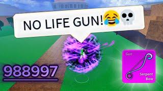 This Gun melts HP in Blox Fruits