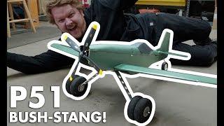 AIRPLANE MONSTER TRUCK | P51 BUSH-STANG