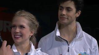 Team Challenge Cup 2016 Kaitlyn Weaver / Andrew Poje Interview after FD