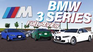 UNRELEASED BMW M3 + 3 SERIES REVIEW!!! || ROBLOX - Greenville