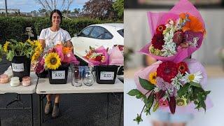 Attempting to Harvest and Sell Flowers After 10 Inches of Rain on Our Flower Farm