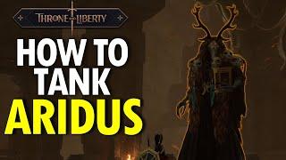 Throne and Liberty - ARIDUS BOSS GUIDE - TANK POV