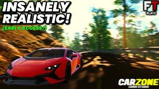 I have An EARLY ACCESS In Roblox Car Zone! (Super Realistic!)