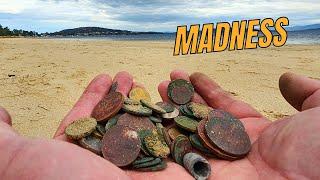 The wildest beach metal detecting hunt of my life