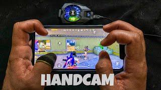 IPHONE 12 PRO  60 FPS ️ | BEST HANDCAM 5 Finger + Gyroscope  PUBG MOBILE