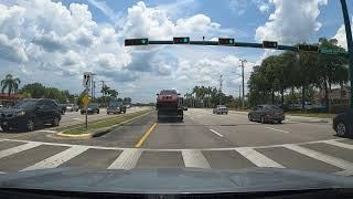 Driving from Vero Beach, FL to Port St. Lucie, FL on road A1A.