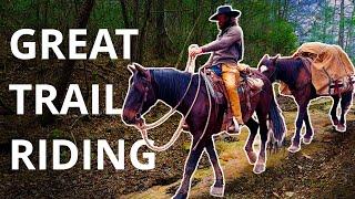 Trail Riding In Tennessee - 7000 Mile Horseback Ride