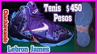 Compre tenis Nike Lebron James originales en 450 pesos chachareando