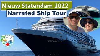 Nieuw Statendam Ship Tour - Narrated full Walkthrough