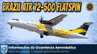 Voepass #8203 ATR Flat Spin Preliminary Report- Icing