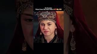 My Reaction When I Taste The Food I Made ️ #reaction #halima #fatima #trending #shorts #funny