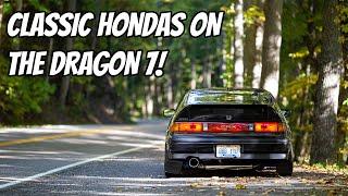 Classic Hondas on the Dragon 7 - 2022