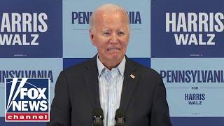 WATCH: Biden makes head-turning statement on the campaign trail