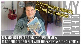 Remarkable Paper Pro: In-Depth Review, 11.8" Color E-Ink Tablet With the Fastest Writing Latency