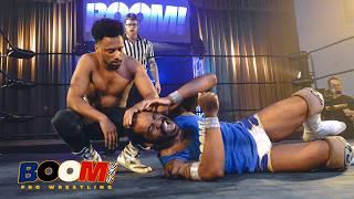 Rashad Tyson vs Shareef Morrow  BOOM! Pro Wrestling