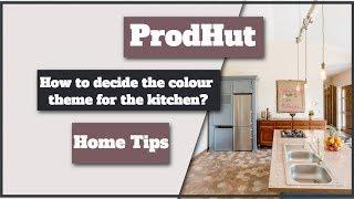 How To Decide Colour Theme For Kitchen?