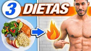 ¡Las 3 ÚNICAS DIETAS PARA PERDER PESO que funcionan!