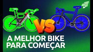 Diferença entre bike SPEED e DE TRIATHLON (TT) Qual é a melhor bicicleta para começar