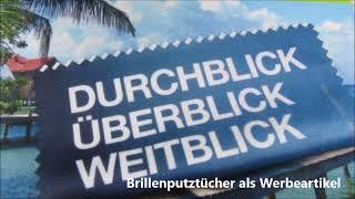 Brillenputztücher als Werbeartikel mit Logo Druck