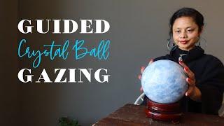 Join the Crystal Ball Guided Gazing Meditation @satincrystals