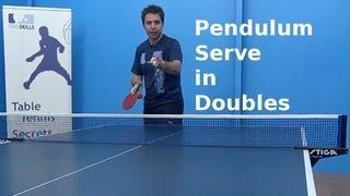 Pendulum Serve in Doubles | Table Tennis | PingSkills