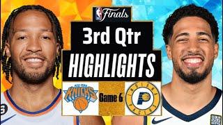 New York Knicks vs Indiana Pacers Full Highlights 3rd Qtr | May 31 | 2025 NBA Highlights