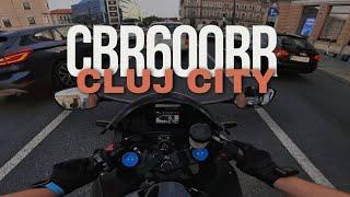 City ride |Cluj Napoca|- Honda CBR 600RR!