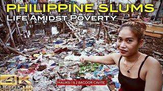 Life Amidst Poverty in Bacoor Cavite Philippines [4K] 