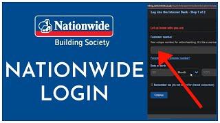 How To Login Nationwide Building Society Online Banking | Nationawide Building Society Sign In