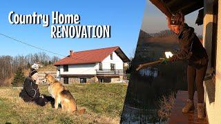 Back at My Countryside Home Doing Renovation | Martinas Life