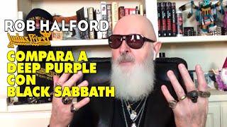 Rob Halford (Judas Priest) compara a Deep Purple con Black Sabbath