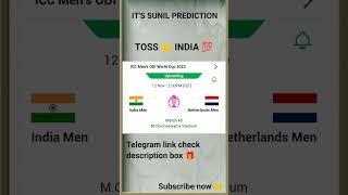 India vs Netherlands toss and match Prediction | today toss prediction | icc world cup 2023