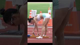 육상여신 김지은의경기전 워밍업......