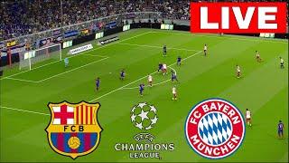 LIVE : Barcelona vs Bayern Munich | Champions league 2024 Match