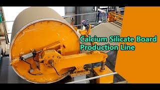 Wood Grain fiber Cement Siding Panel Production Line Calcium Silicate Board Machine