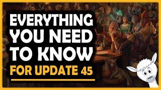  Important Info for Update 45!! ️ Fallen Banners DLC ️ Patch Notes Summary