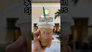 $1 PSL vs Starbucks