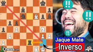 El Increíble Jaque Mate Inverso ¡De la Ruina al Éxito en Tres Movimientos!