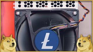 Antminer L3+ Deutsch: Hashrate, Strom, Profit sowie Litecoin & Dogecoin Mining (LTC & DOGE)