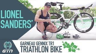 Lionel Sanders' Custom Garneau Gennix TR1 Triathlon Bike & Kit