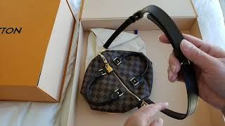 DISAPPOINTED on conditions of online purchase Louis Vuitton Unboxing SPEEDY Bandouliere 25 Damier