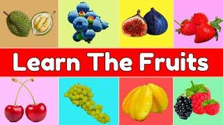 Fruits Name | fruits name with spelling pictures | fruit name for toddler Kids, Children
