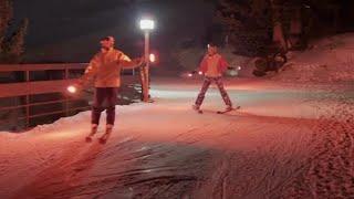 Young skiers have one wish for Christmas... snow!