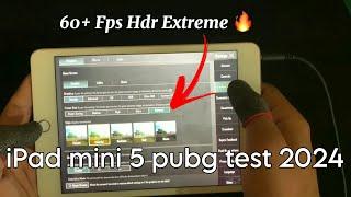 iPad mini 5 pubg test 2024 || iPad mini 5 2024 #ipadmini5